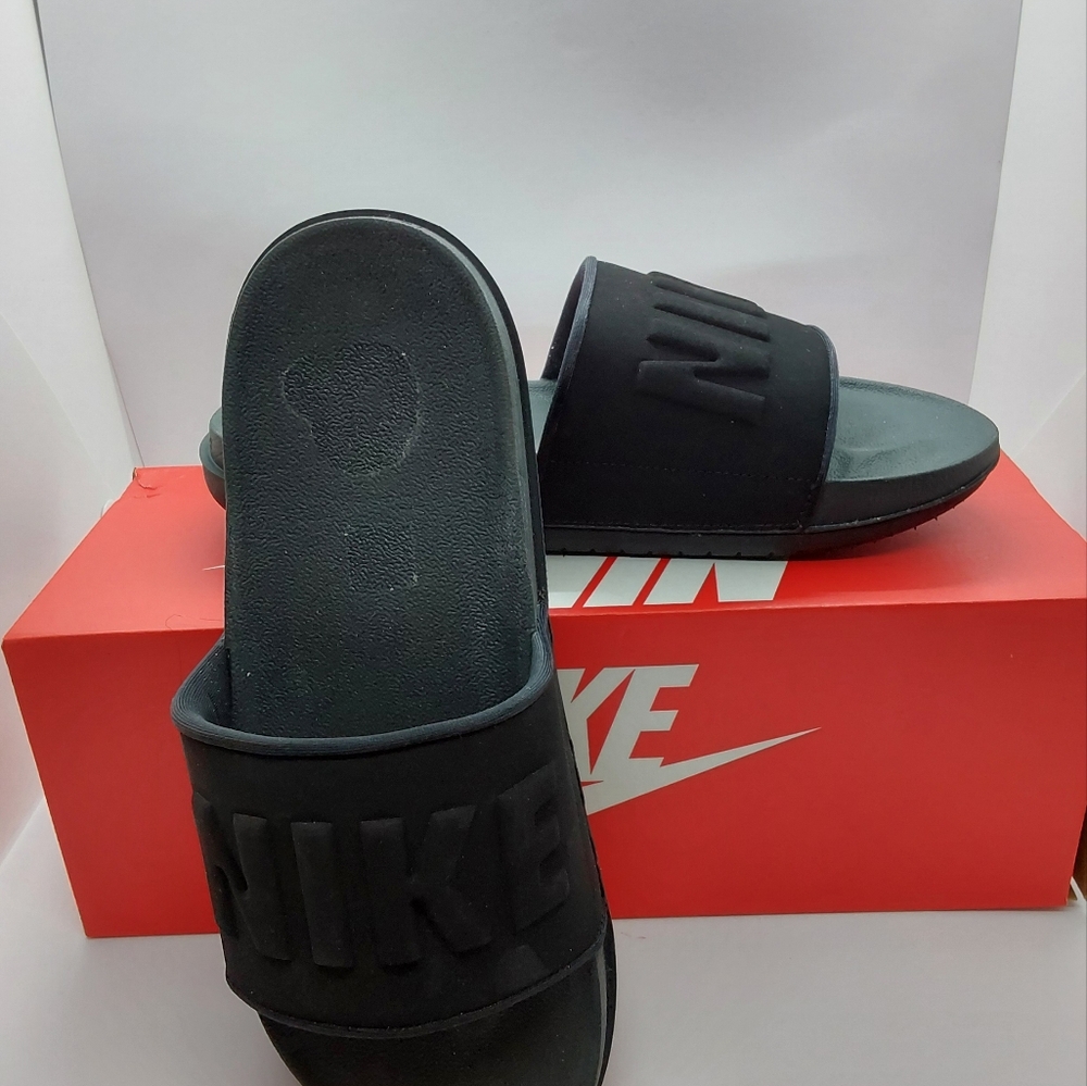 Nike Black Slide Sandals